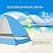 Rhorawill Automatic Pop Up Beach Tent: 2-3 Persons, Easy Set Up, Durable Stable Shade Shelter With Sun UV Protection For Privacy At The Seaside, Park, Yard, Lightweight And Easy To Fold Canopy, Blue