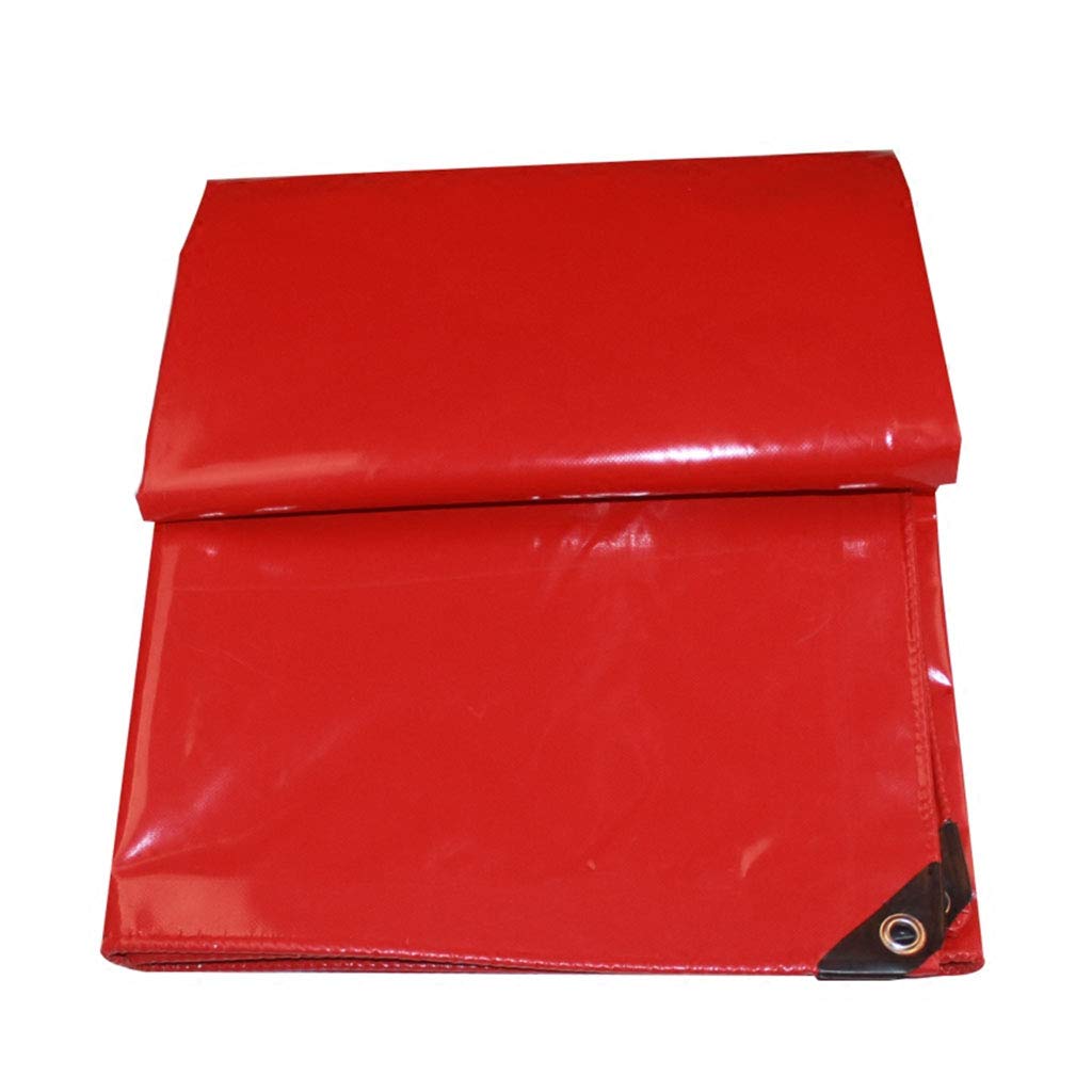 B07mkty3h4 防水シートの厚いナイフのスクレーパーのちり止めの雨の防水シート屋外の日除けの布の赤3 5m サイズ 3 3m さいず タープ お得な特別割引価格