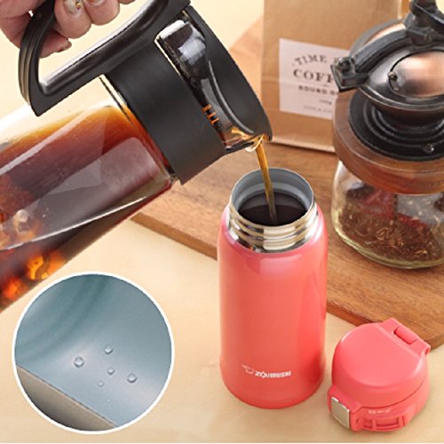 Zojirushi SMSC48PV Stainless Steel Vacuum Insulated Mug, 1 Count (Pack