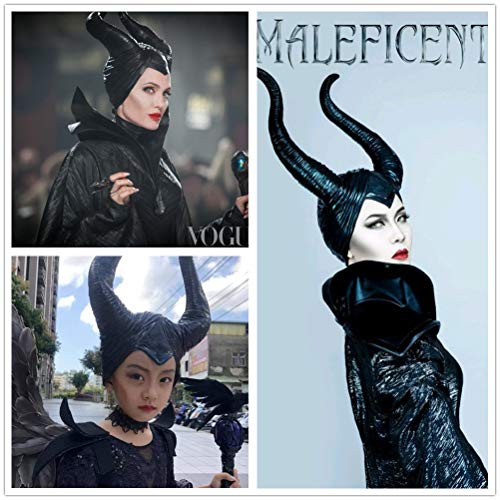 Skjind Cornes maléfiques de déguisement pour Halloween/cosplay