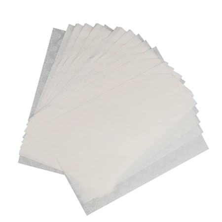 LOVIVER Frischhaltepapier Wachspapier Metzgerpapier 35 X 25 Cm DIY Verpackung Weiß