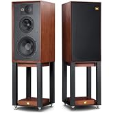 Wharfedale - Linton with Stands (Red Mahogany) Red Mahogany