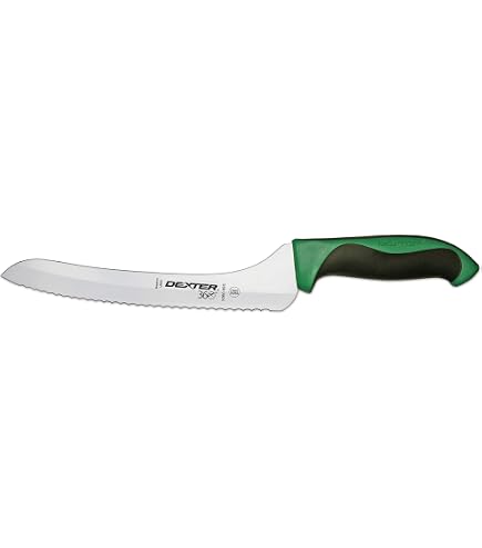 Dexter-Russell 10-Inch Scalloped Bread Knife – Black SOFGRIP Handle, High Carbon Steel, Made In USA - View #4