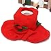 KOBWA Christmas Decoration Bathroom Decoration Santa Toilet Seat Cover and Rug Set