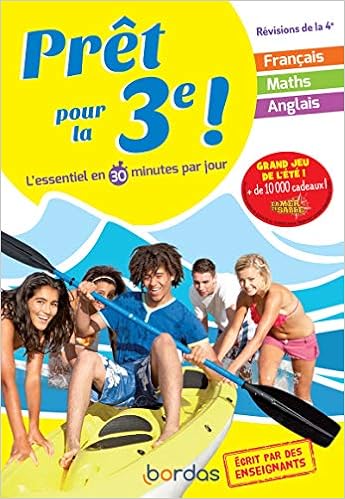 Amazon Fr Pret Pour La 3e Cahier De Vacances Revisions De La 4e Collectif Livres