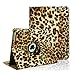 Fintie Rotating Case for iPad 4 3 2 (Old Model) - 360 Degree Rotating Smart Stand Protective Cover with Auto Wake/Sleep for iPad 4th Gen with Retina Display, iPad 3 & iPad 2, Leopard Brown