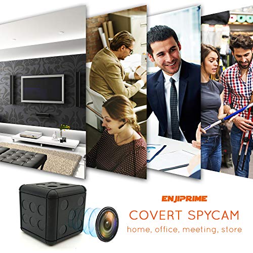 Mini Wireless Action Dice Camera - Full HD Cameras with Motion Detection & Night Vision, Monitoring and Cam Recorder for Home & Office, Nanny Cam, Camaras para Casas