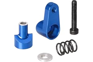 XinGeeek RC 20T Aluminum Servo Arm for Arrma 1/18 Granite Grom/1/18 Typhon Grom/ 1/14 Mini Mojave Grom RC Car (Blue)