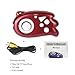 JJFUN Mini TV Handheld Game Console Player for Kids, Connect and Play 89 in 1 Retro Classic Games, Old School Arcade Style Plug & Play Video Games Controller for Children Boys Girls 4-12 Years Old-RED