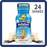 PediaSure Grow & Gain Nutrition Shake For Kids, Vanilla, 8 fl oz (Pack of 24)
