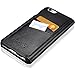 KAVAJ iPhone 6S/6 Plus Case Leather Dallas Black - Genuine Leather Cover with Business Card Holder. Slim Fit Flip Case As Premium Accessory for The Original Apple iPhone Doubles As A Wallet.