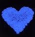 200 Pcs Glow in the Dark Garden Pebbles Stone for Walkways Yard Aquarium Gravel Fish Tank and Garden Driveway,Powered By Light And Solar(Blue)