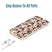 CHICHIC iPhone 6s Case,iPhone 6 Case, 360 Full Protective Shockproof Slim Flexible Soft TPU Art Design Cover Cases for iPhone 6 6s 4.7 Inch,Cartoon Animal pet Cute Brown Dogs and Cats Smile