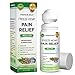 Sana&Salu Pain Relief Freeze Hemp Roll On, Quick & Lasting Pain Relief for Arthritis Joint Muscle Backaches Sprains, Reduce Inflammation Safe, Effective Support for Joint Pain Relief ,3FL OZ (1 pack)