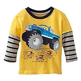 Warmbaby Little Boys Kids Long Sleeve T-shirts