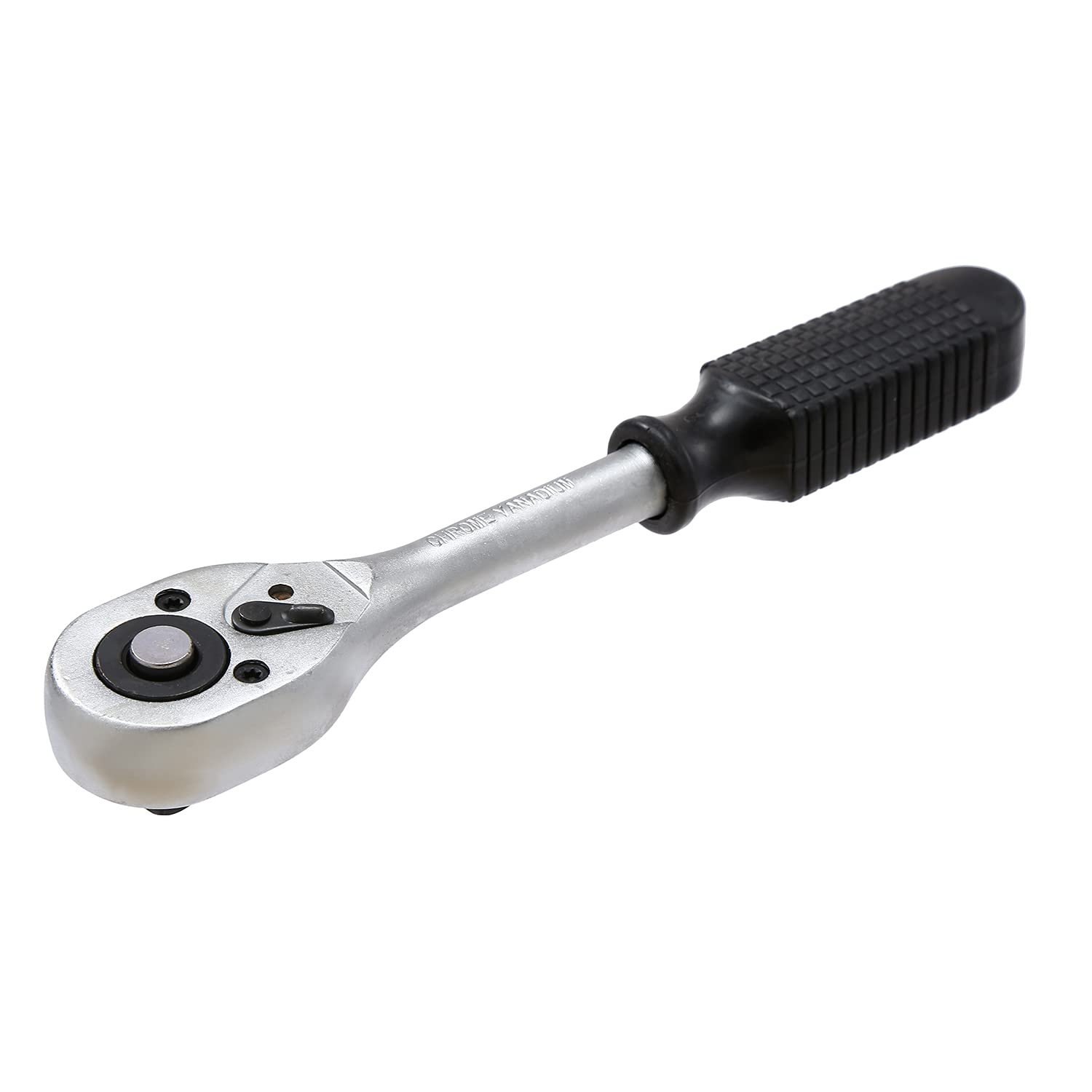 TOPWAY 3/8" Drive Ratchet, 24-Teeth Quick-Released Socket Wrench Handle, High Grade Chrome Vanadium Steel, Auto Repair Garage Tool, 200mm 422905