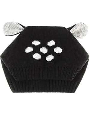 Baby Boys Girls Knittted Earflap Beanie Hat Crochet Skull Cap