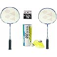 YONEX Mavis 350 Badminton Medium Speed Nylon Shuttlecock, 1 Dozen, 2 Tube