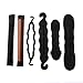 Noova Bun Maker Ponytail Holder - Topsy Tail Hair Tool Styling Accessories Set For Women Includes Bobby Pins Elastics Hair Braid Magic Twist Short & Long Hair Quality DIY Kit for Womens & Girls