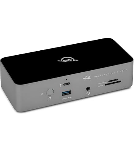 OWC Dock Thunderbolt de 11 portas, carregamento de 96 W, tela