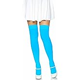 Leg Avenue Women's Solid Hue Thigh Highs