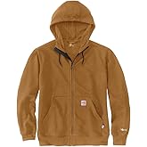 Carhartt Men's Flame-Resistant Force Loose Fit Midweight Hooded Zip Front Sweatshirt