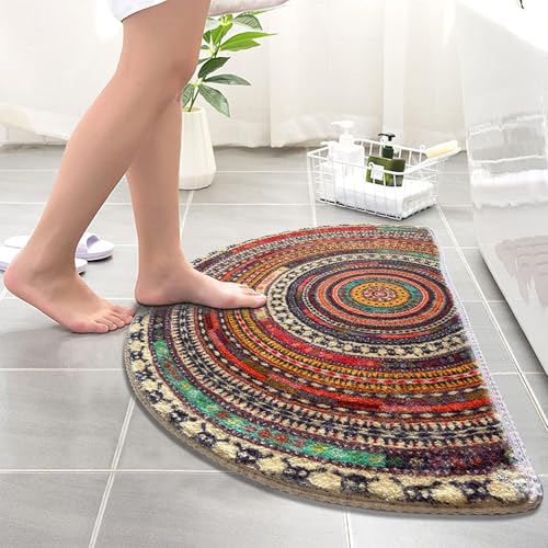 Front Door Welcome Outdoor Mat, Heavy Duty With Non-Slip Leak-Proof Rubber Backing, Scrapes Dirt, Low Profile Pet-Friendly and Stylish, Large Sweet Home Gift, Durable Construction 90*60CM (Multicolor)