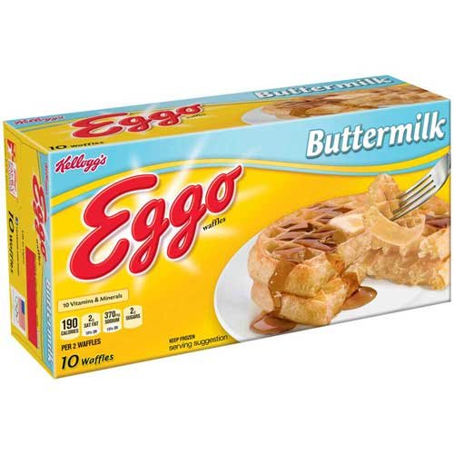 Eggo Waffles Buttermilk, 12.3 Ounce 8 per case. (B01DVIZII6