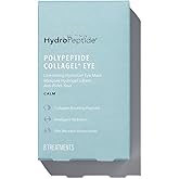HydroPeptide PolyPeptide Collagel Eye Masks, Line-Lifting Hydrogel Under Eye Patch, Firmer Appearance & Hydration & Dark Circles, 8 Treatments