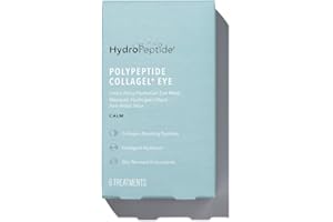 HydroPeptide PolyPeptide Collagel Eye Masks, Line-Lifting Hydrogel, Firmer Appearance and Hydration, 8 Treatments
