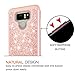 LeYi for LG G6 Case,LG G6 Plus Glitter Case with HD Screen Protector for Girls Women, Cute Bling Heavy Duty Protective Phone Case Cover for LG G6 / G6 Plus Rose Gold