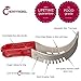 CHERRY REBEL Watermelon Slicer and Server. The Perfect Melon Cutter Corer Knife and Tongs in 1 plus Bonus Melon Baller Scoop and Carver. Non-Slip Handle. Lifetime Guarantee