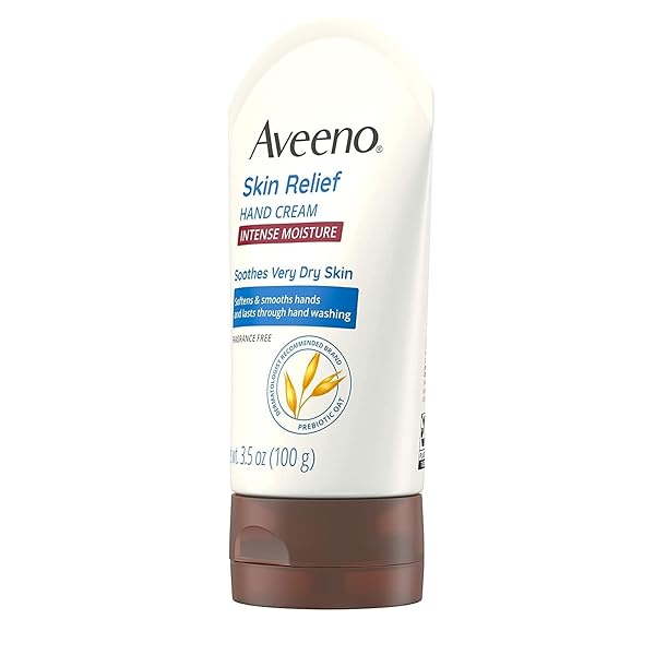 AVEENO ACTIVE NATURALS SKIN RELIEF HAND CREAM – 3.5 OZ, PACK OF 4