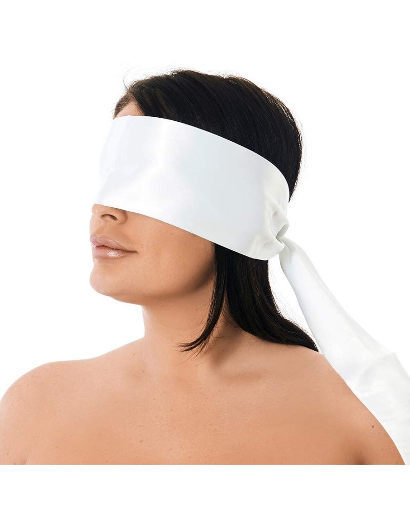 Rimba Bondage Play Bondage Cloth, 100% Polyester White 150 x 10 cm
