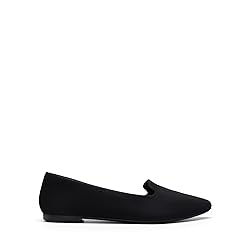 DREAM PAIRS Women's Flats, Pointed Toe Slip-On