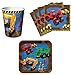 Trucks Under Construction Birthday Party Supplies Set Plates Napkins Cups Kit for 16 by Paper Art