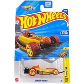 Hot Wheels Street Wiener, Fast Foodie Series 1/5, 1:64 Scale Diecast Car