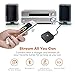 TaoTronics Bluetooth Transmitter and Receiver, Digital Optical TOSLINK and 3.5mm Wireless Audio Adapter for TV/Home Stereo System - aptX Low Latency (Certified Refurbished)