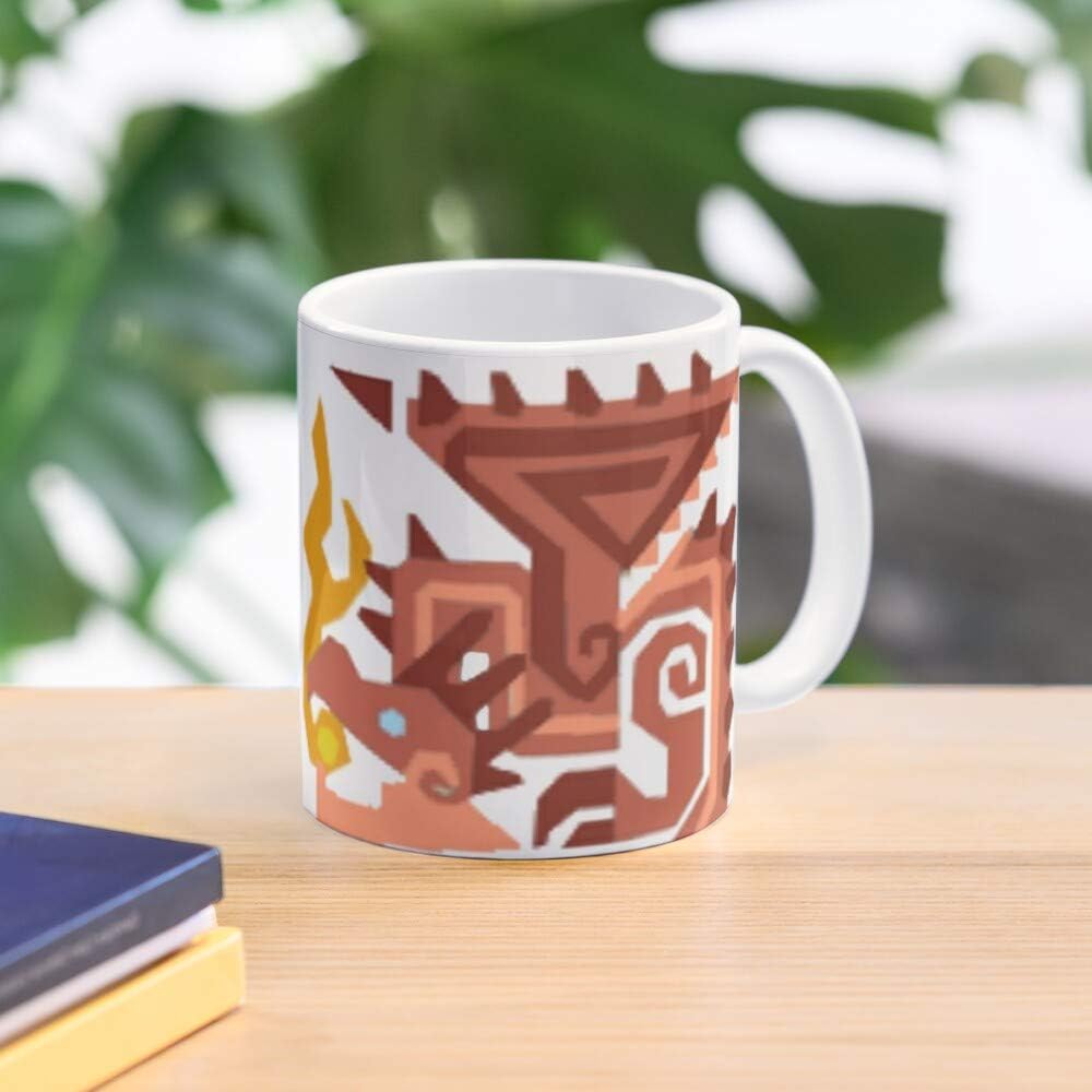 Hunter Game Rathalos Rathian Video Dragon Nerd Monster Rath CapcomBest 11 Ounce Ceramic Coffee Mug