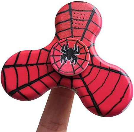 EDC Fidget Hand Finger Spinner Toy LED Light Switch Bluetooth Speaker Plastic Tri-Spinner for Autism and ADHD Kids/Adult Funny Anti Stress Toy