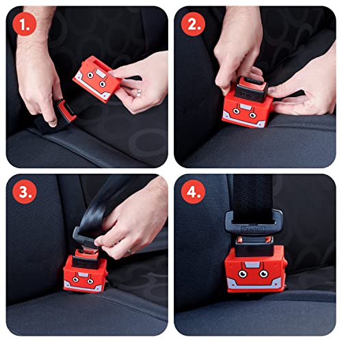 Car Seat Belt Buckle Holder 2 Pack Robot Seatbelt Buckle Holder