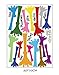 Fenleo Wall Stickers Giraffe Decor Mural Decals for Kids Rooms Bedroom Bathroom Living Room Kitchen
