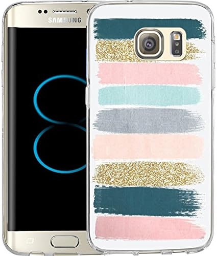 S8 Case Colored stripes graffiti, LAACO Scratch Resistant TPU Gel Rubber Soft Skin Silicone Protective Case Cover for Samsung Galaxy S8