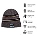 Wireless Bluetooth 4.1 Beanie Hat Cap with Music Phone Speakerphone Stereo Headset Headphone Earphone Speaker Mic for Fitness Outdoor Sports Walking Included Gloves,USB Charger and Charging Cable