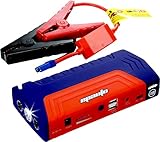 EPAuto 600A Peak 13000mAh Portable Car Jump Starter Battery Booster with USB Power Bank and Emergency Flashlight