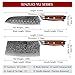 XINZUO 4pc Damascus Steel Kitchen Sets, High Carbon Steel 67 Layer Japanese VG10 Steel Professional Sharp Chef Santoku Meat Cleaver Knife Utility Knife ,Ergonomic Rosewood Handle -Yu Series