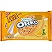 OREO Golden Sandwich Cookies, Lemon Flavored Creme, 1 Resealable Family Size Pack