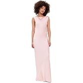 Norma Kamali Women's Sleeveless Low Back Drape Gown