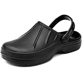 BMINFEE Men's Clogs Sandals Slippers Orthopedic Shoes Slip Resistant, Arch Support, Comfortable, Cushion, Slip-On, for Chef, Nurse, Garden