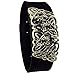 Weekend Wearables Fitbit Charge/Fitbit Charge HR Jewelry to Accessorize Your Fitness Tracker - Modern Intricate Silver Celtic Belfast Charm Bracelet Accessory